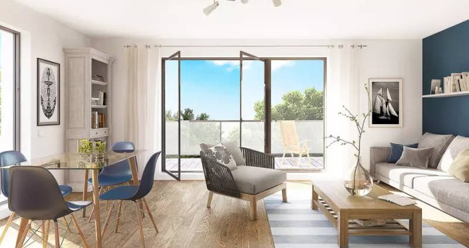 Achat / Vente programme immobilier neuf Guérande à moins de 15 min en voiture des plages (44350) - Réf. 12281