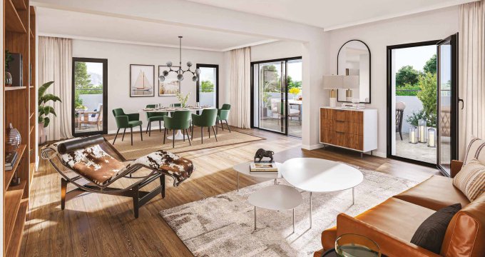 Achat / Vente programme immobilier neuf Pornichet à 8 min à pied de la plage de la Bonne Source (44380) - Réf. 11192