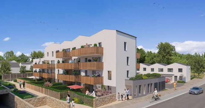 Achat / Vente programme immobilier neuf Sainte-Luce-sur-Loire à 10 min du centre-ville (44980) - Réf. 11343