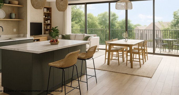 Achat / Vente programme immobilier neuf Savenay appartements proche de la forêt (44260) - Réf. 13610