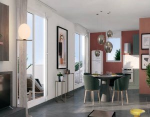 Achat / Vente programme immobilier neuf Nantes quartier Sainte Thérèse au pied du tramway 3 (44000) - Réf. 6950