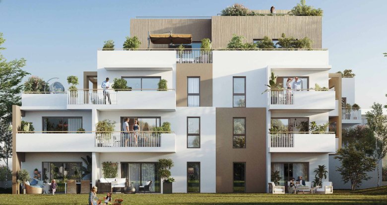 Achat / Vente programme immobilier neuf Carquefou à 20 minutes en voiture du cœur de Nantes (44470) - Réf. 12479