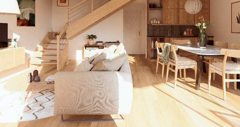 Achat / Vente programme immobilier neuf Guémené-Penfao centre du village à 10 min de la gare de Beslé (44290) - Réf. 12867