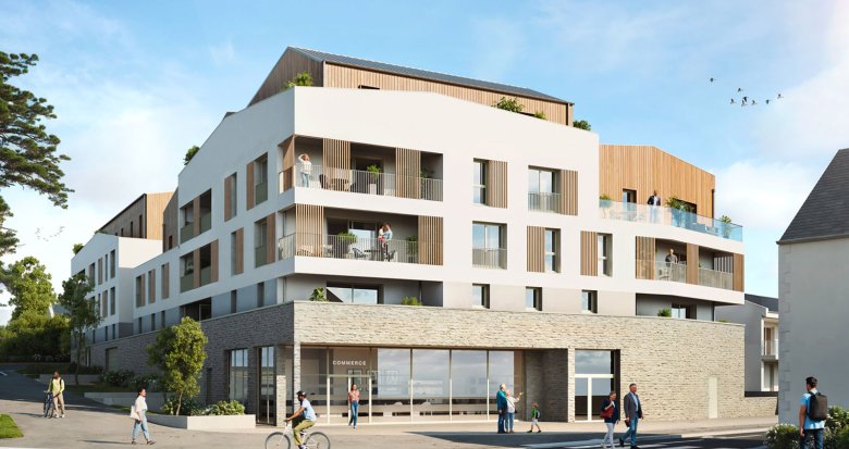 Achat / Vente programme immobilier neuf Mauves-sur-Loire en plein coeur de bourg (44470) - Réf. 13178