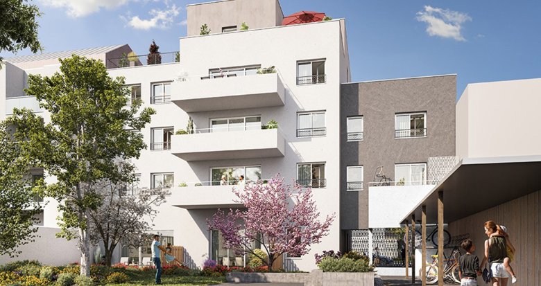Achat / Vente programme immobilier neuf Nantes à 19 min du centre-ville en bus ou à vélo (44000) - Réf. 13001
