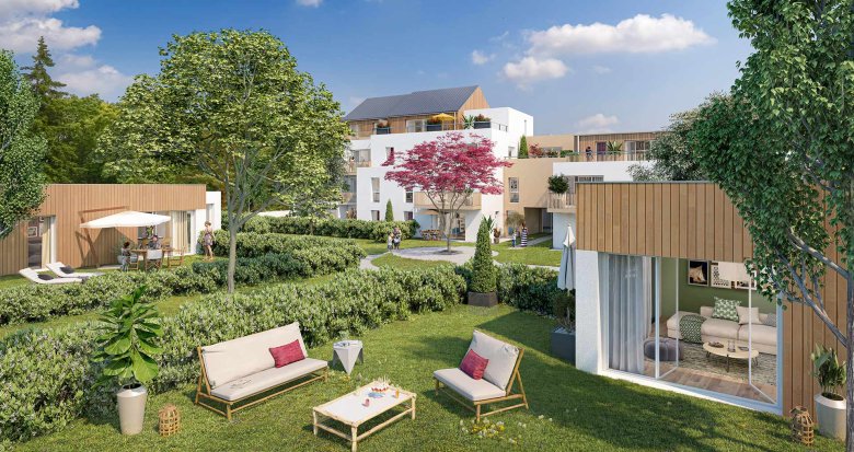 Achat / Vente programme immobilier neuf Nantes au coeur du quartier Contrie (44000) - Réf. 5295
