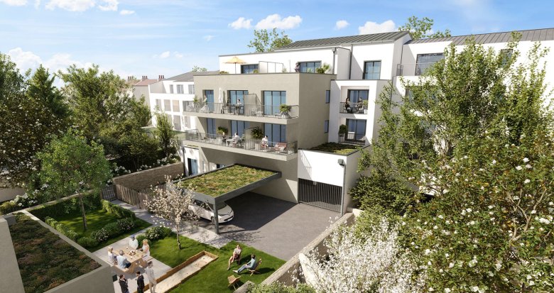 Achat / Vente programme immobilier neuf Nantes face au Parc de Procé proche commerces (44000) - Réf. 13118