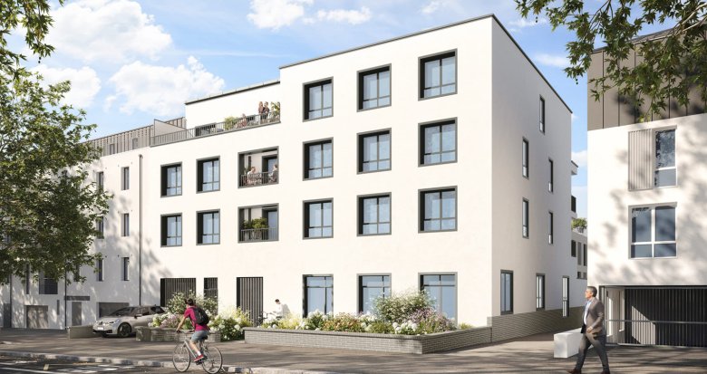 Achat / Vente programme immobilier neuf Nantes face au Parc de Procé proche commerces (44000) - Réf. 13118