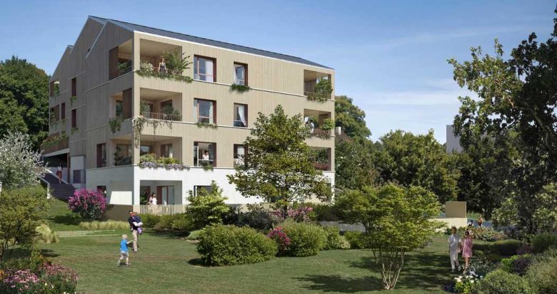 Achat / Vente programme immobilier neuf Nantes proche des bords de l'Erdre et du tramway (44000) - Réf. 7645