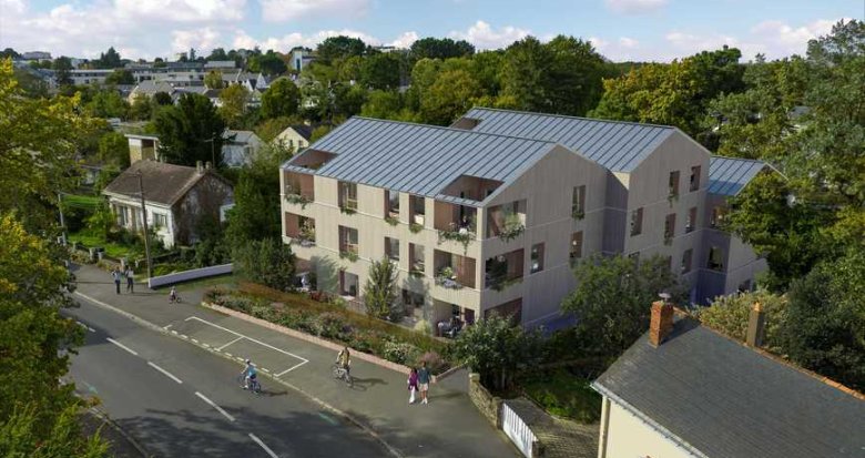 Achat / Vente programme immobilier neuf Nantes proche des bords de l'Erdre et du tramway (44000) - Réf. 7645