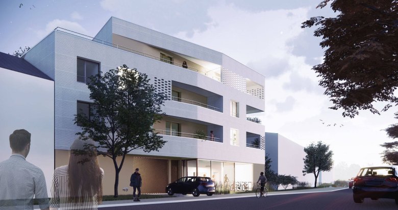 Achat / Vente programme immobilier neuf Nantes proche Parc de la Gaudinière à 10 min du T3 (44000) - Réf. 11573
