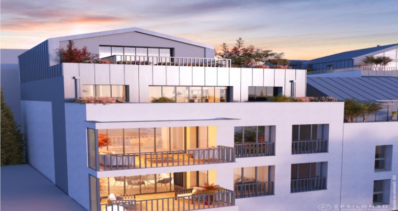 Achat / Vente programme immobilier neuf Nantes quartier Hauts Pavés (44000) - Réf. 5826