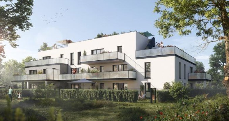 Achat / Vente programme immobilier neuf Nantes quartier pavillonnaire au coeur d'un bois classé (44000) - Réf. 7639