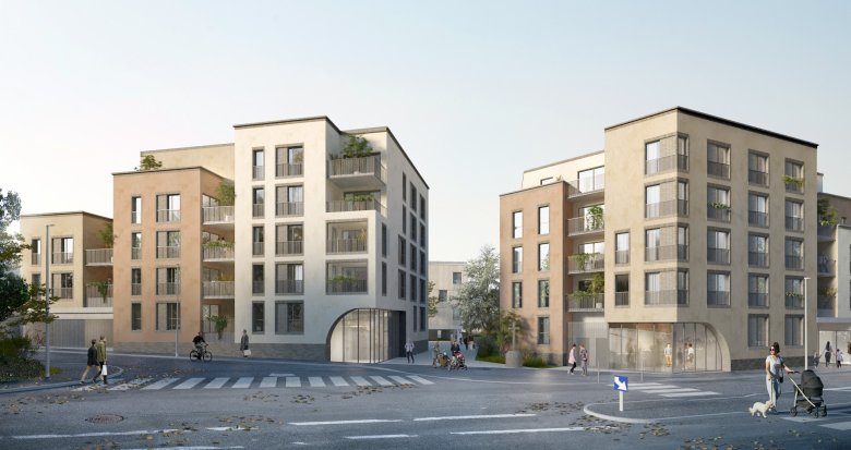 Achat / Vente programme immobilier neuf Nantes quartier Saint-Jacques proche parc de la Crapaudine (44000) - Réf. 9559