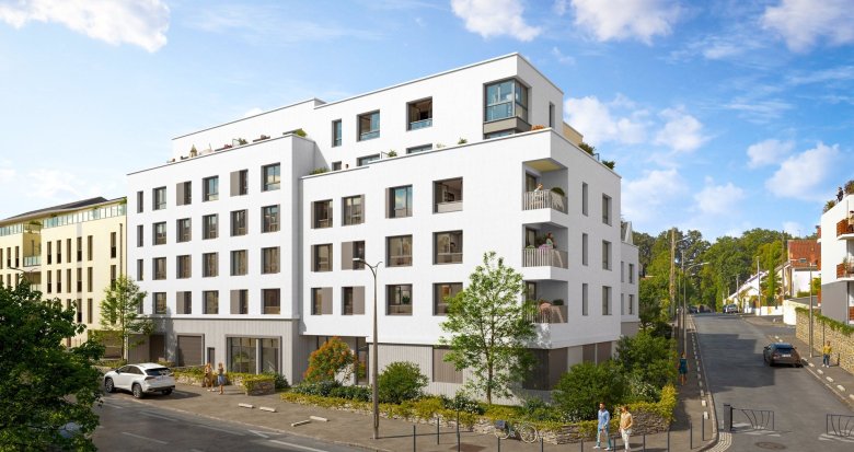 Achat / Vente programme immobilier neuf Nantes résidence de service à deux pas du Parc de la Gaudinière (44000) - Réf. 12168