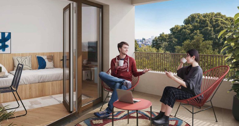 Achat / Vente programme immobilier neuf Nantes résidence étudiante à 20 min à vélo de l’université (44000) - Réf. 11630