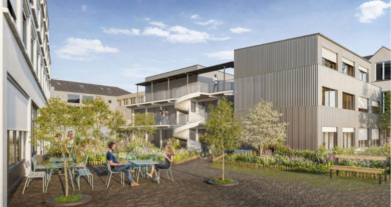 Achat / Vente programme immobilier neuf Nantes résidence étudiante proche de la place de la République (44000) - Réf. 13401