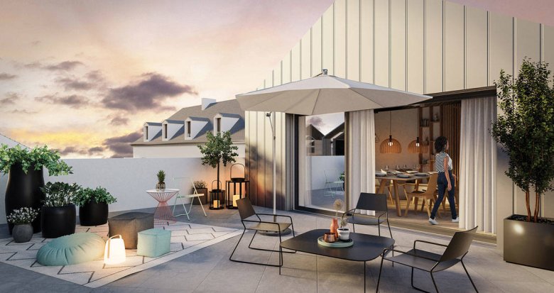 Achat / Vente programme immobilier neuf Nantes résidence face à la Sèvre Nantaise (44000) - Réf. 9563