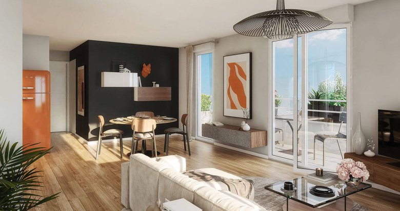 Achat / Vente programme immobilier neuf Nantes Sainte Thérèse proche commodités (44000) - Réf. 6959