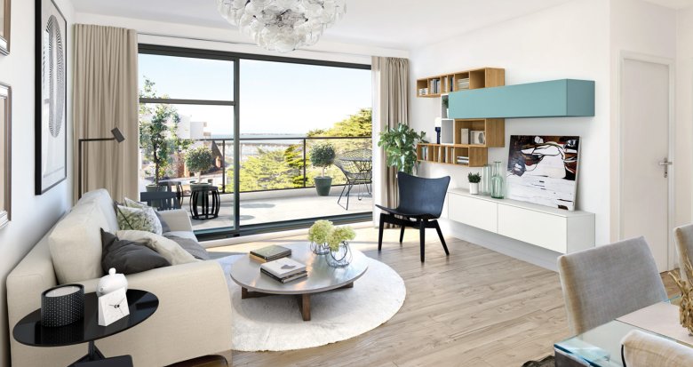 Achat / Vente programme immobilier neuf Pornichet à 500m du port de plaisance et 200m de la plage (44380) - Réf. 13133