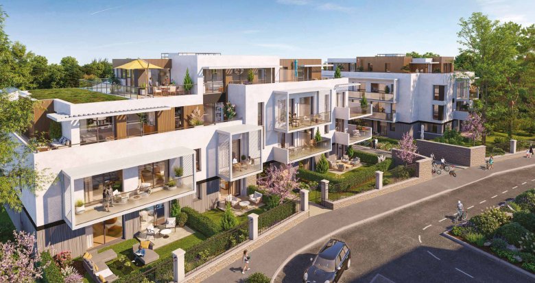 Achat / Vente programme immobilier neuf Pornichet à 8 min à pied de la plage de la Bonne Source (44380) - Réf. 11192