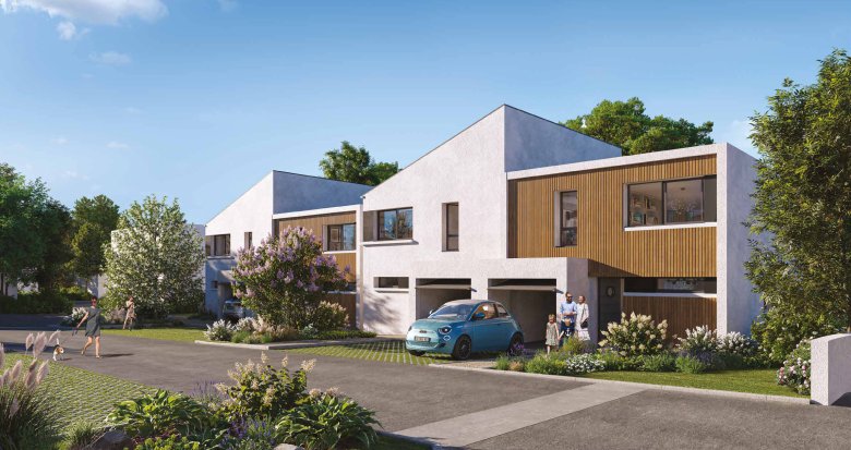 Achat / Vente programme immobilier neuf Pornichet à 8 min à pied de la plage de la Bonne Source (44380) - Réf. 11192