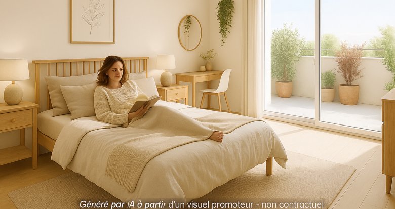 Achat / Vente programme immobilier neuf Rezé cadre verdoyant à 300m du tramway 2 et 3 (44400) - Réf. 13546