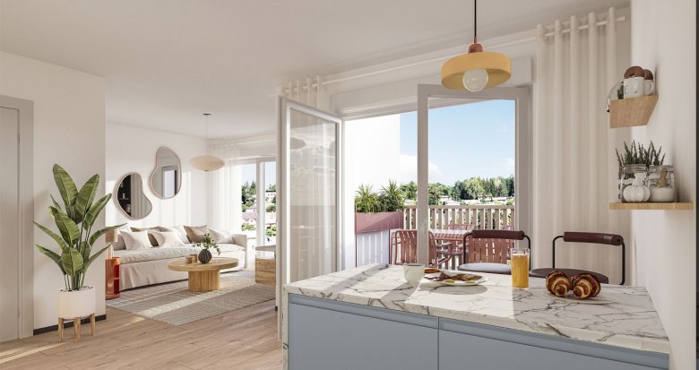 Achat / Vente programme immobilier neuf Saint-Herblain à 15 minutes de Nantes en tramway (44800) - Réf. 13036