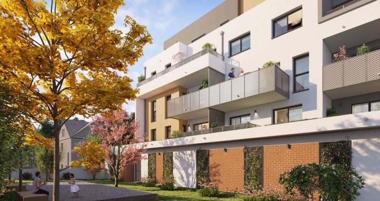 Achat / Vente programme immobilier neuf Saint-Herblain proche de la Chézine (44800) - Réf. 6567