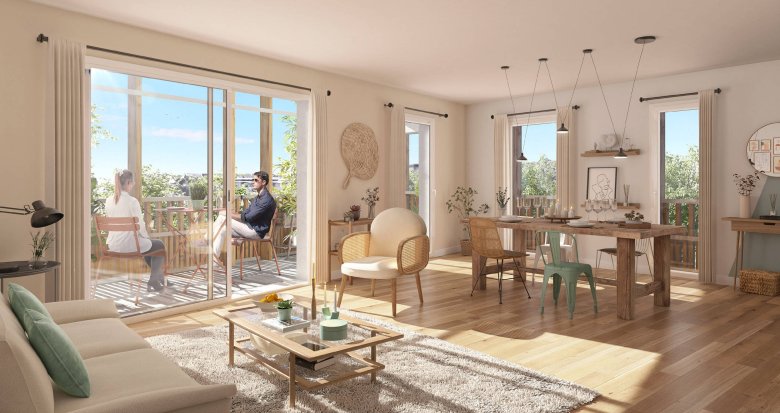 Achat / Vente programme immobilier neuf Saint-Nazaire à 100m du centre ville de St Marc sur Mer (44600) - Réf. 11722