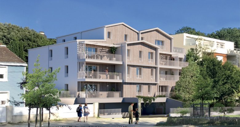Achat / Vente programme immobilier neuf Saint-Nazaire à deux pas de la plage (44600) - Réf. 13061