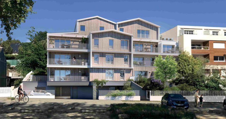 Achat / Vente programme immobilier neuf Saint-Nazaire à deux pas de la plage (44600) - Réf. 13061