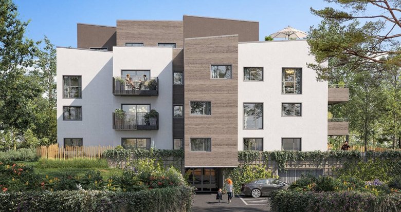 Achat / Vente programme immobilier neuf Saint Nazaire au calme dans un environnement boisé (44600) - Réf. 7144