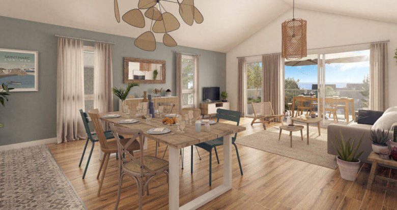 Achat / Vente programme immobilier neuf Saint-Nazaire centre ville de St-Marc-sur-Mer (44600) - Réf. 12197