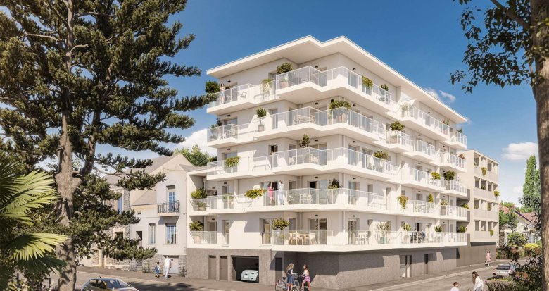 Achat / Vente programme immobilier neuf Saint-Nazaire proche Jardin des Plantes à 100m de la plage (44600) - Réf. 8362