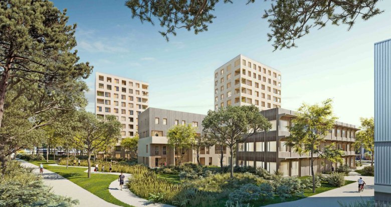 Achat / Vente programme immobilier neuf Nantes à deux pas du centre commercial Beaulieu (44000) - Réf. 8317
