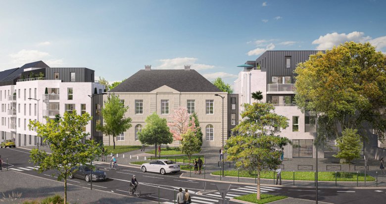 Achat / Vente programme immobilier neuf Nantes cœur du quartier Longchamp (44000) - Réf. 7573