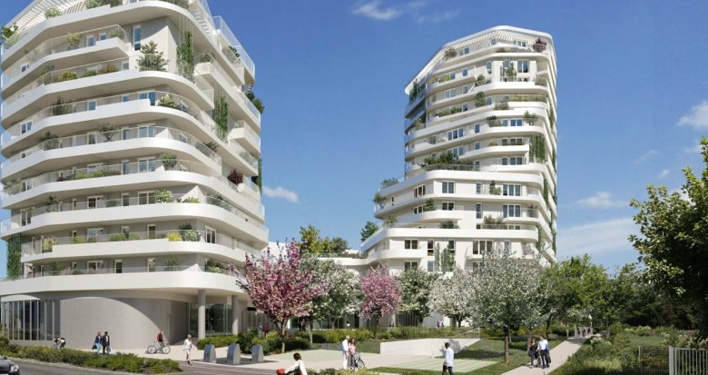 Achat / Vente programme immobilier neuf Saint-Nazaire cœur du quartier Parc Paysager proche front de mer (44600) - Réf. 13575